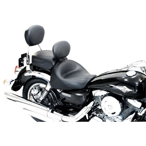 Mustang 79351 Vintage Seat With Driver Backrest For Kawasaki Vulcan 1600 Classic / Nomad 4 Mustang 79351 Vintage Seat With Driver Backrest For Kawasaki Vulcan 1600 Classic / Nomad - Image 2