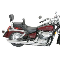 Mustang 79390 Two Piece Wide Touring Seat With Backrest, Studs For Honda VT750 Aero 7 Mustang 79390 Two Piece Wide Touring Seat With Backrest, Studs For Honda VT750 Aero -COB Motorcycle Shop mustang 79390 wide touring seat vt750 aero image3