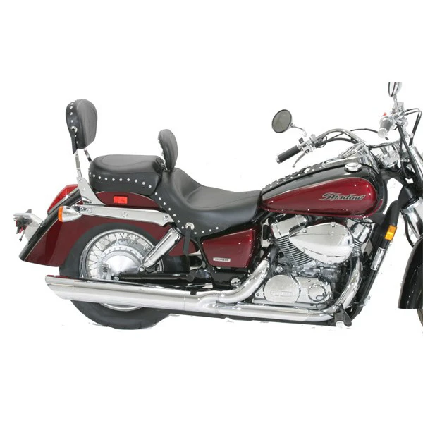 Mustang 79390 Two Piece Wide Touring Seat With Backrest, Studs For Honda VT750 Aero 5 Mustang 79390 Two Piece Wide Touring Seat With Backrest, Studs For Honda VT750 Aero - Image 3