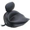 Mustang 79452 Wide Touring Solo Seat With Backrest, Studs For Yamaha Roadliner / Stratoliner -COB Motorcycle Shop mustang 79452 wide touring solo seat image1