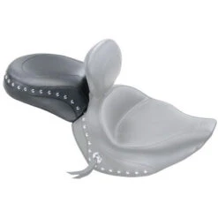 Mustang 79453 Wide Touring Recessed Rear Seat, Studs For Yamaha Roadliner / Stratoliner