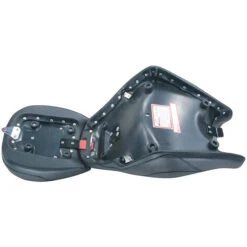 Mustang 79464 Sport Touring Vintage Solo Seat With Backrest For Honda VTX 1800F -COB Motorcycle Shop mustang 79464 sport touring vintage solo seat image4