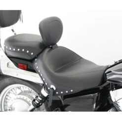 Mustang 79470 Wide Touring Seat With Backrest, Studs For Honda VT750C2 Spirit / Shadow Phantom 6 Mustang 79470 Wide Touring Seat With Backrest, Studs For Honda VT750C2 Spirit / Shadow Phantom -COB Motorcycle Shop mustang 79470 wide touring seat image2