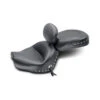 Mustang 79570 Two Piece Wide Touring Seat With Backrest, Studs For Yamaha V-Star 950 1 Mustang 79570 Two Piece Wide Touring Seat With Backrest, Studs For Yamaha V-Star 950 -COB Motorcycle Shop mustang 79570 two piece wide touring seat image1