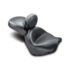 Mustang 79621 Two Piece Wide Touring Vintage Seat With Backrest For Suzuki Boulevard C50