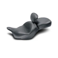 Mustang 79635 Wide Touring Vintage Seat With Backrest For Kawasaki Vulcan 1700 Classic