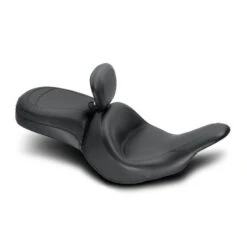 Mustang 79686 One Piece Wide Vintage Touring Seat With Backrest For Kawasaki Vaquero