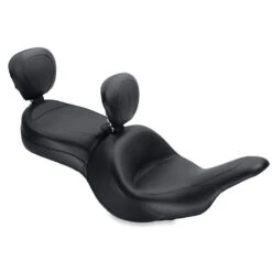 Mustang 79688 Super Touring Seat, Black For Kawasaki Vulcan 1700 Vaquero (2011-2018)