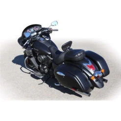Mustang 79688 Super Touring Seat, Black For Kawasaki Vulcan 1700 Vaquero (2011-2018) -COB Motorcycle Shop mustang 79688 super touring seat black image4