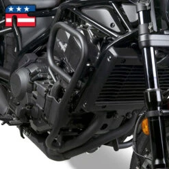 National Cycle P4000 Crashbars, Black For Honda CMX1100 Rebel '21- -COB Motorcycle Shop national cycle p4000 crashbars black image2