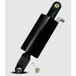 Platinum 1713-SVS Gloss Black Air Ride Simple Suspension Kit For Yamaha V-Star