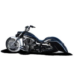 Platinum 1713-SVS Gloss Black Air Ride Simple Suspension Kit For Yamaha V-Star -COB Motorcycle Shop platinum 1713 svs polished air ride suspension image3 1