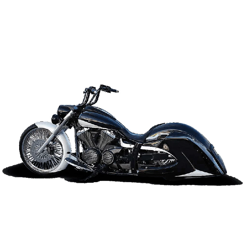Platinum 1713-SVS Polished Air Ride Simple Suspension Kit For Yamaha V-Star 5 Platinum 1713-SVS Polished Air Ride Simple Suspension Kit For Yamaha V-Star - Image 3