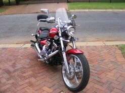 Memphis Shades Pop Top Sport Windshield With Optional Mounting Kit For Yamaha -COB Motorcycle Shop pop top2