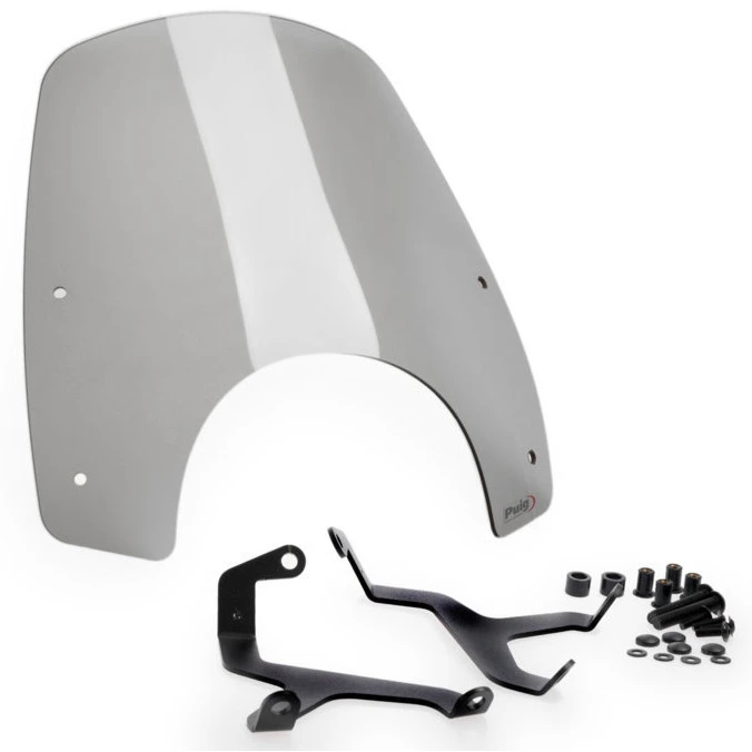 Puig 20819W New Generation Sport Windshield For Honda Rebel 1100 (2021-) 6 Puig 20819W New Generation Sport Windshield For Honda Rebel 1100 (2021-) - Image 4