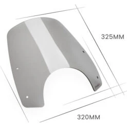 Puig 20819W New Generation Sport Windshield For Honda Rebel 1100 (2021-) 17 Puig 20819W New Generation Sport Windshield For Honda Rebel 1100 (2021-) -COB Motorcycle Shop puig 20819w ng sport windshield image5