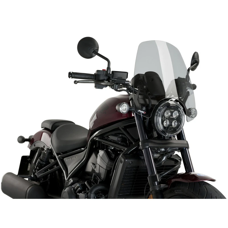Puig 20820W New Generation Touring Windshield For Honda Rebel 1100 (2021-) 5 Puig 20820W New Generation Touring Windshield For Honda Rebel 1100 (2021-) - Image 3