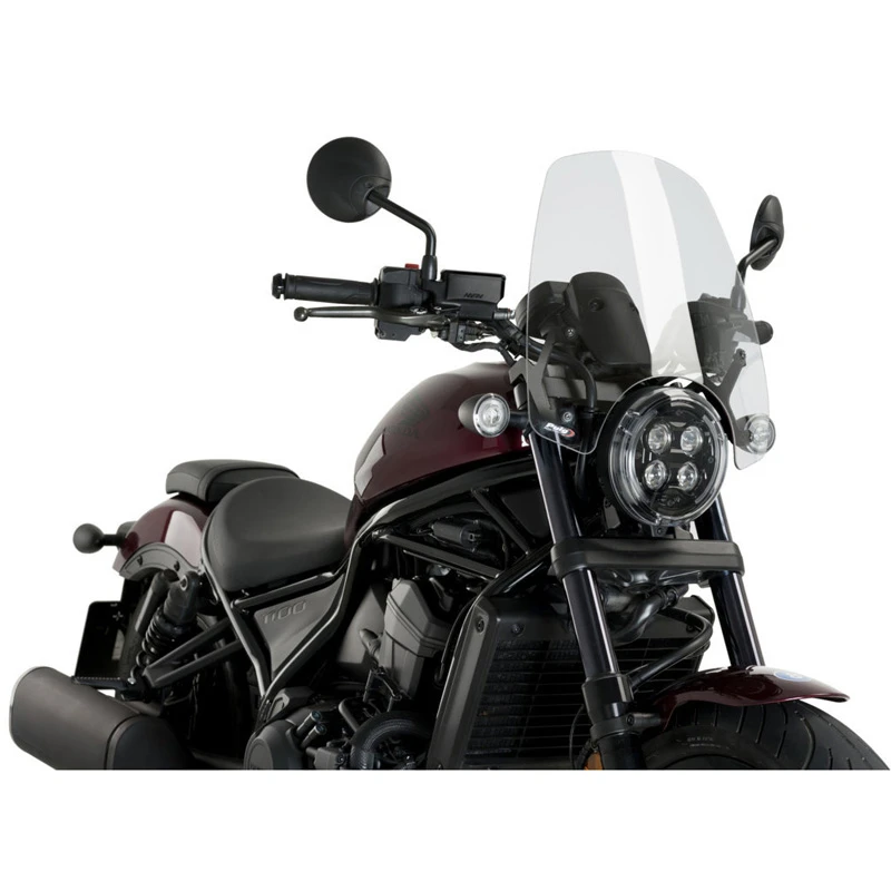 Puig 20820W New Generation Touring Windshield For Honda Rebel 1100 (2021-) 3 Puig 20820W New Generation Touring Windshield For Honda Rebel 1100 (2021-)