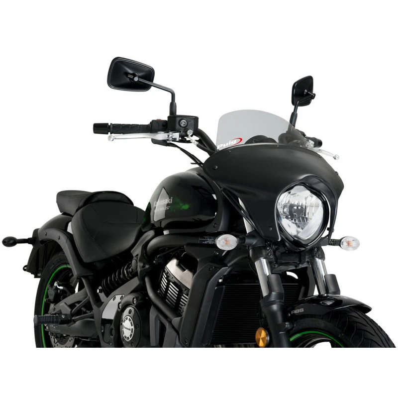 Puig 21076W Batwing SML Touring Windshield For Kawasaki Vulcan S (2015-) 6 Puig 21076W Batwing SML Touring Windshield For Kawasaki Vulcan S (2015-) - Image 4