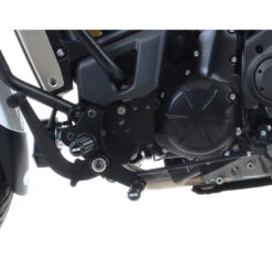 R&G AFC0001BK Adjustable Foot Control Mounting Plates For Kawasaki Vulcan S (2015-2016)