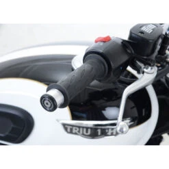 R&G BE0105BK Bar End Sliders Triumph Bonneville Bobber / T120 / Street Cup (2016-) -COB Motorcycle Shop rg be0105bk bar end sliders image5