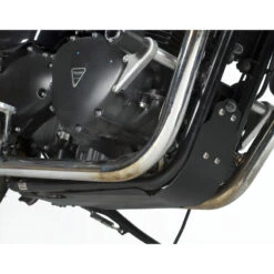 R&G BP0001.BK Bash Plate For Triumph Thruxton, Bonneville And Scrambler -COB Motorcycle Shop rg bp0001 bk bash plate thruxton bonneville image3