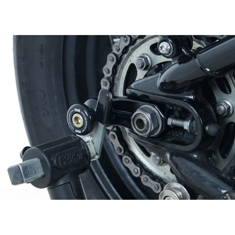 R&G CR0067BK Offset Swingarm Spools Triumph Bonneville Bobber & Street Cup (2017-) 4 R&G CR0067BK Offset Swingarm Spools Triumph Bonneville Bobber & Street Cup (2017-) - Image 2