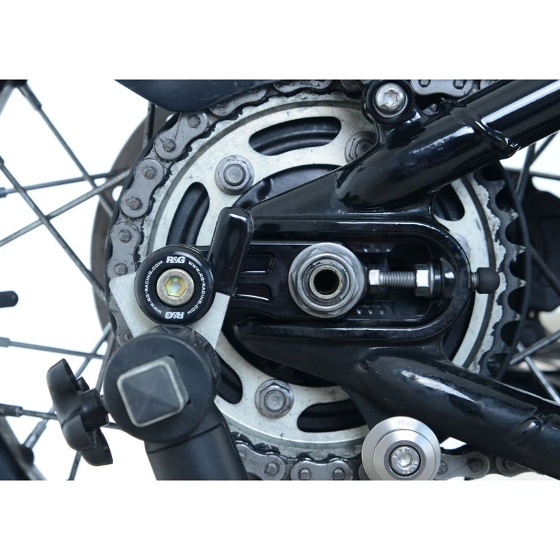R&G CR0067BK Offset Swingarm Spools Triumph Bonneville Bobber & Street Cup (2017-) 5 R&G CR0067BK Offset Swingarm Spools Triumph Bonneville Bobber & Street Cup (2017-) - Image 3
