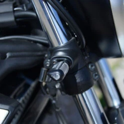 R&G FAP0012BK Front Indicator Adapter For Kawasaki Vulcan S (2015-current) -COB Motorcycle Shop rg fap0012bk front indicator adapter vulcan s image3