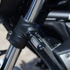 R&G FAP0012BK Front Indicator Adapter For Kawasaki Vulcan S (2015-current) -COB Motorcycle Shop rg fap0012bk front indicator adapter vulcan s image6