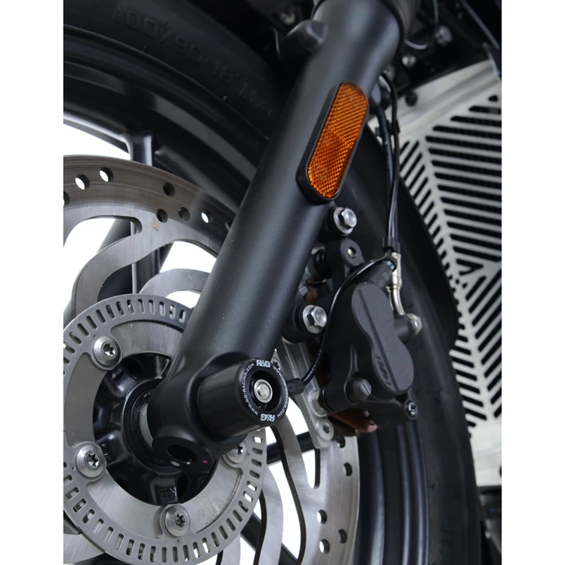 R&G FP0189BK Front Axle Sliders Triumph Bonneville Bobber '17- / Street Twin (2016-) 3 R&G FP0189BK Front Axle Sliders Triumph Bonneville Bobber '17- / Street Twin (2016-)