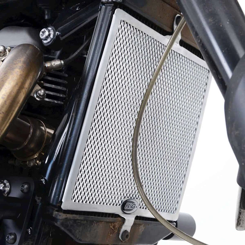 R&G RAD0254BK Radiator Guard For Triumph Scrambler 1200 (2019-) 3 R&G RAD0254BK Radiator Guard For Triumph Scrambler 1200 (2019-)