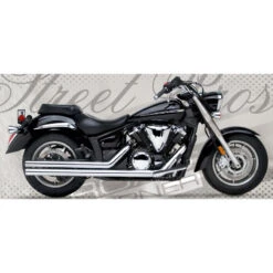 Road Burner RB-01-4025 2.5in Street Pros Exhaust For Yamaha V-Star 1300 '07-'11