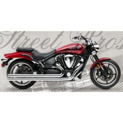 Road Burner RB-01-4060 2.5in Street Pros Exhaust For Yamaha Warrior '02-'09