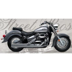 Road Burner RB-01-6030-C50 2.5in Street Pros Exhaust For Suzuki Boulevard C50 '05-'11