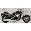 Road Burner RB-01-6030-M50 2.5in Street Pros Exhaust For Suzuki Boulevard M50 '05-'11 -COB Motorcycle Shop road burner rb 01 6030 m50 2 5in street pros