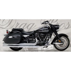 Road Burner RB-031-4050 3 Inch Drag Pros Exhaust For Yamaha Stratoliner 1900 '06-'11