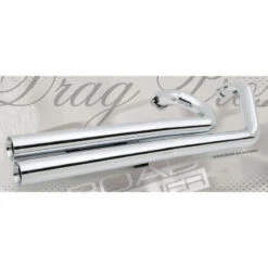Road Burner RB-031-8040-1500 3 Inch Drag Pros Exhaust Kawasaki Vulcan 1500 D,E,F '96-'08