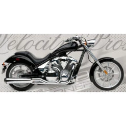 Road Burner RB-05-2065-Fury Velocity Pro Exhaust, Chrome For Honda Fury VT1300CX