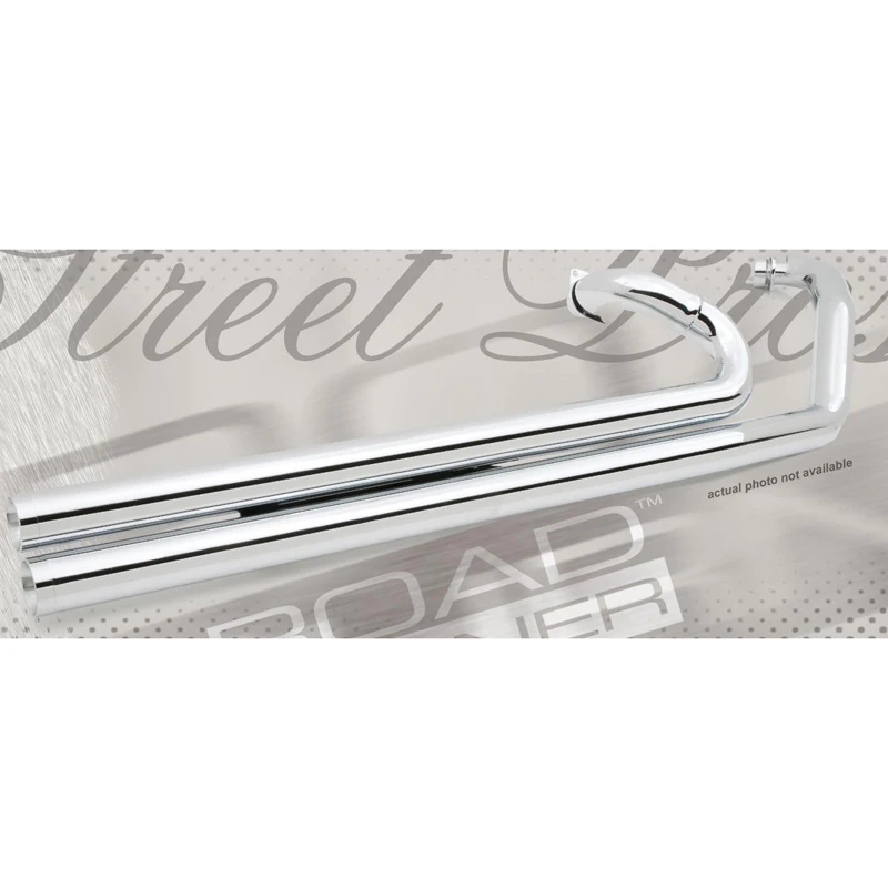 Road Burner RB-01-2004 2.5inch Street Pros Exhaust, Chrome Honda Spirit VT750 C2 '07-'11 4 Road Burner RB-01-2004 2.5inch Street Pros Exhaust, Chrome Honda Spirit VT750 C2 '07-'11 - Image 2