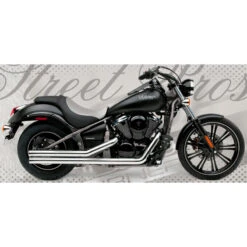 Road Burner RB-01-8020 2.5in Street Pros Exhaust For Kawasaki Vulcan 900 (2006-2011)