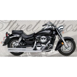 Road Burner RB-01-8030 2.5in Street Pros Exhaust For Kawasaki Vulcan 1600A (2003-2008)