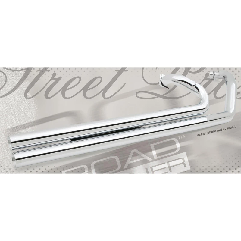 Road Burner RB-01-8040-1600B 2.5in Street Pros Exhaust Vulcan 1600B Mean St '04-'08 4 Road Burner RB-01-8040-1600B 2.5in Street Pros Exhaust Vulcan 1600B Mean St '04-'08 - Image 2