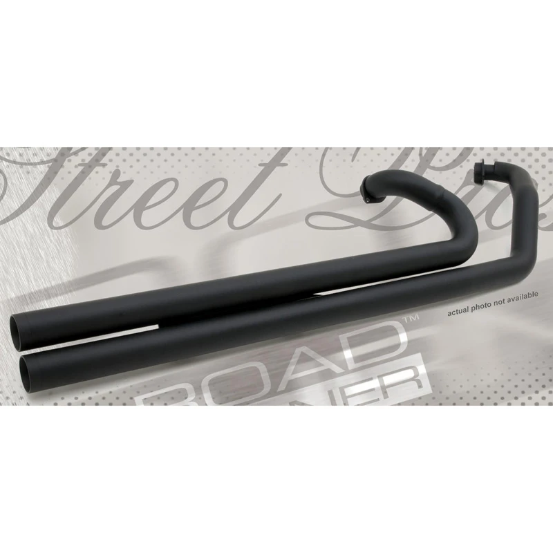 Road Burner RB-015-2050 2.5in Street Pros Exhaust, Black For Honda VTX1300C '04-'11 4 Road Burner RB-015-2050 2.5in Street Pros Exhaust, Black For Honda VTX1300C '04-'11 - Image 2