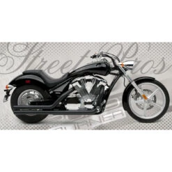 Road Burner RB-015-2065-Sabre 2.5in Street Pros Exhaust For Honda Sabre VT1300CS '10-'11