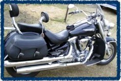 Sage Brush Engine Guard Chaps - Road Star With Cobra Bar -COB Motorcycle Shop roadstar cobra3