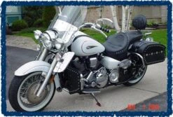 Sage Brush Engine Guard Chaps - Road Star With Barons Bar 6 Sage Brush Engine Guard Chaps - Road Star With Barons Bar -COB Motorcycle Shop roadstar cobra3 2