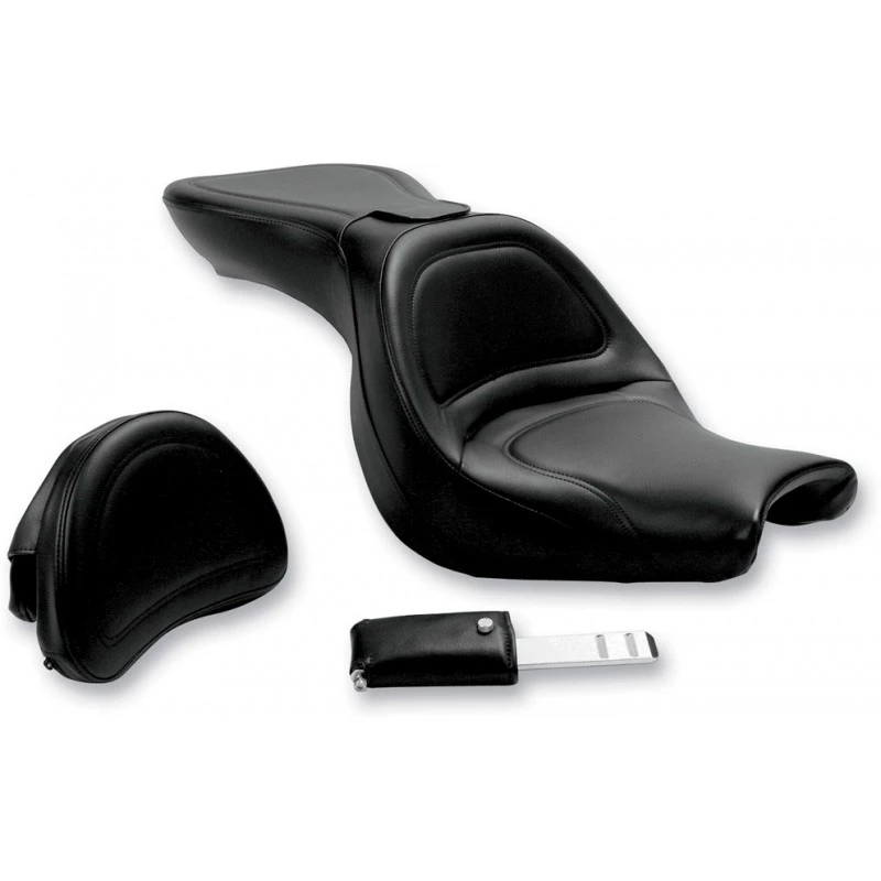 Saddlemen Explorer Seat With Backrest For Honda VT750 Aero (2004-2011) 3 Saddlemen Explorer Seat With Backrest For Honda VT750 Aero (2004-2011)