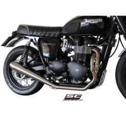 SC-Project T09-C37A 2-1 Full System Exhaust For Triumph Bonneville (2007-2016)