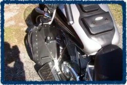 Sage Brush Engine Guard Chaps - Shadow 1100 Spirit With MC Enterprises Bar 7 Sage Brush Engine Guard Chaps - Shadow 1100 Spirit With MC Enterprises Bar -COB Motorcycle Shop spirit 1100 4